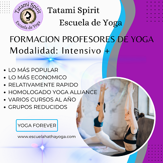 Curso Yoga. Modalidad intensivo plus